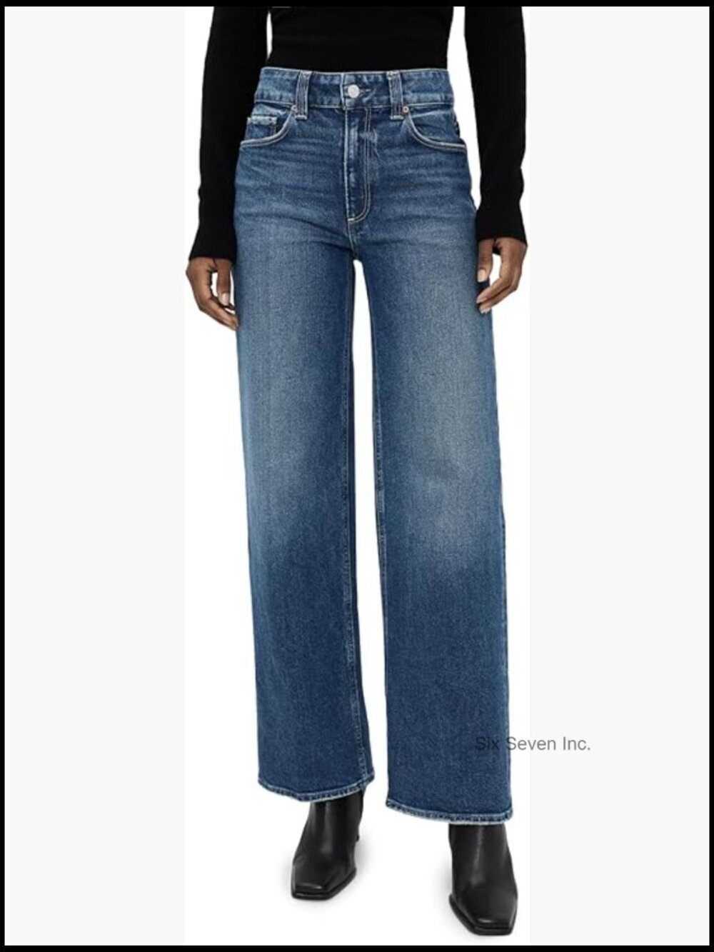 Women's High Rise Skinny Jeans 31.5 Inseam Distressed Details